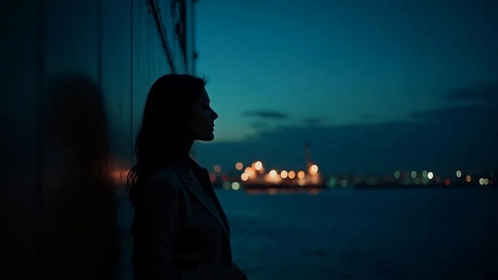 A ship navigating through legal waters